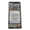 Display Samsung Galaxy A22 A225 original service pack cu rama si acumulator