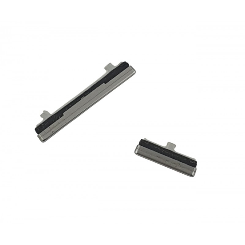 Butoane volum si power Samsung Galaxy Note10 Plus 5G N975, N976 original swap silver