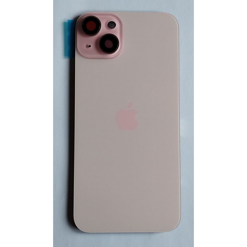 copy of Capac iPhone 15 Plus cu geam camera roz
