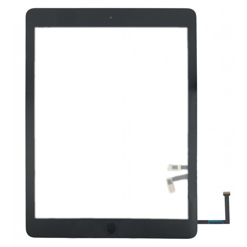 Touchscreen Apple iPad 9.7 negru cu buton home A1822, A1823