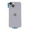 Capac iPhone 14 cu geam camera mov, purple cu magnet