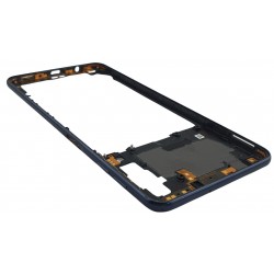 Rama mijloc Samsung Galaxy A7 2018 original swap bleumarin