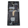 Display Samsung Galaxy S22 Ultra 5G, S908 negru original swap