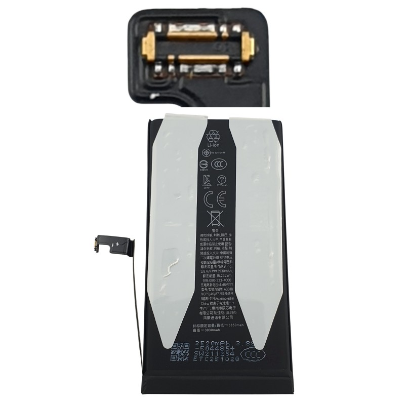 Acumulator iPhone 15 cu diagnostic Used si capacitate marita