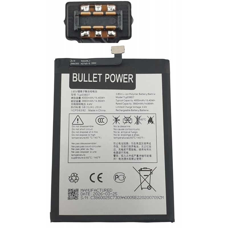 Acumulator Alcatel TLp038D1