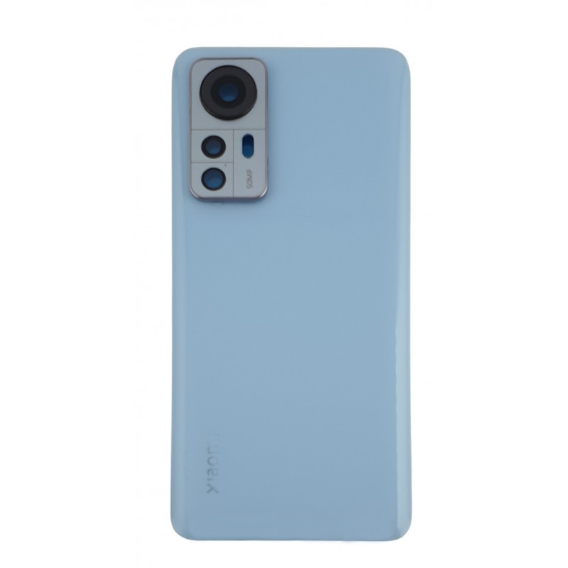 Capac Xiaomi 12 cu geam camera blue