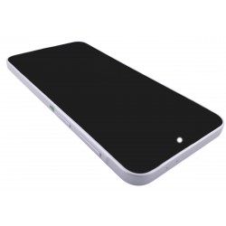 Display Samsung Galaxy A37 A376 original service pack cu rama violet