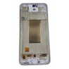 Display Samsung Galaxy A37 A376 original service pack cu rama violet
