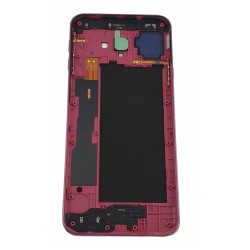 Carcasa cu rama Samsung Galaxy J4 Plus roz