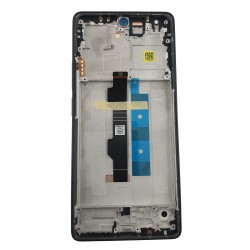 Display Xiaomi Redmi Note 13 Pro 4G, Poco M6 Pro 4G negru original cu rama