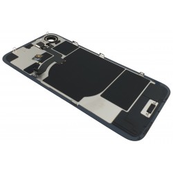 Capac iPhone 16e original swap cu geam camera si blitz  negru