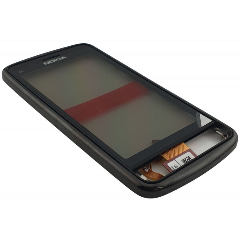 Touchscreen Nokia C6-01 cu Rama Original negru