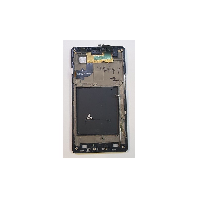 Ansamblu Complet Display si Touchscreen cu rama LG P760 Optimus L9 negru original swap