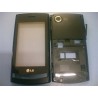Carcasa originala LG GT405 fata - touchscreen - mijloc - neagra  swap