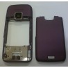Carcasa originala Nokia e65 mijloc + capac baterie mov - purple swap