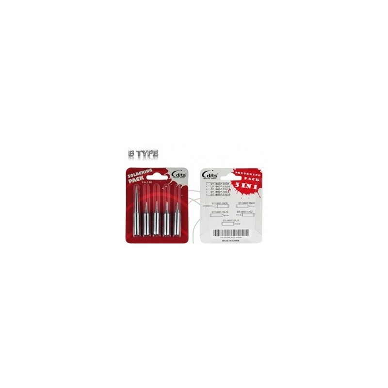 Set Varfuri Letcon Dits Type B