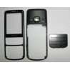 Carcasa Originala Nokia 6700 neagra mat ( fata + mijloc + capac camera  + tastatura numerica )