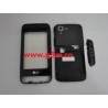 Carcasa Originala 3 piese Swap Neagra LG GT505
