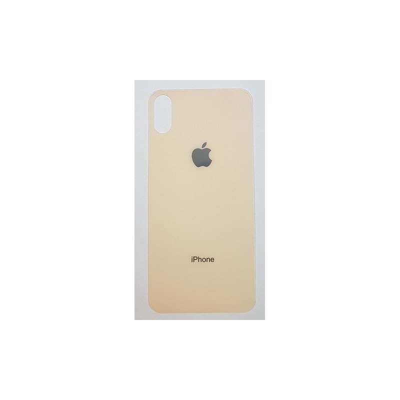 Folie Protectie de Sticla Capac Spate iPhone x Auriu