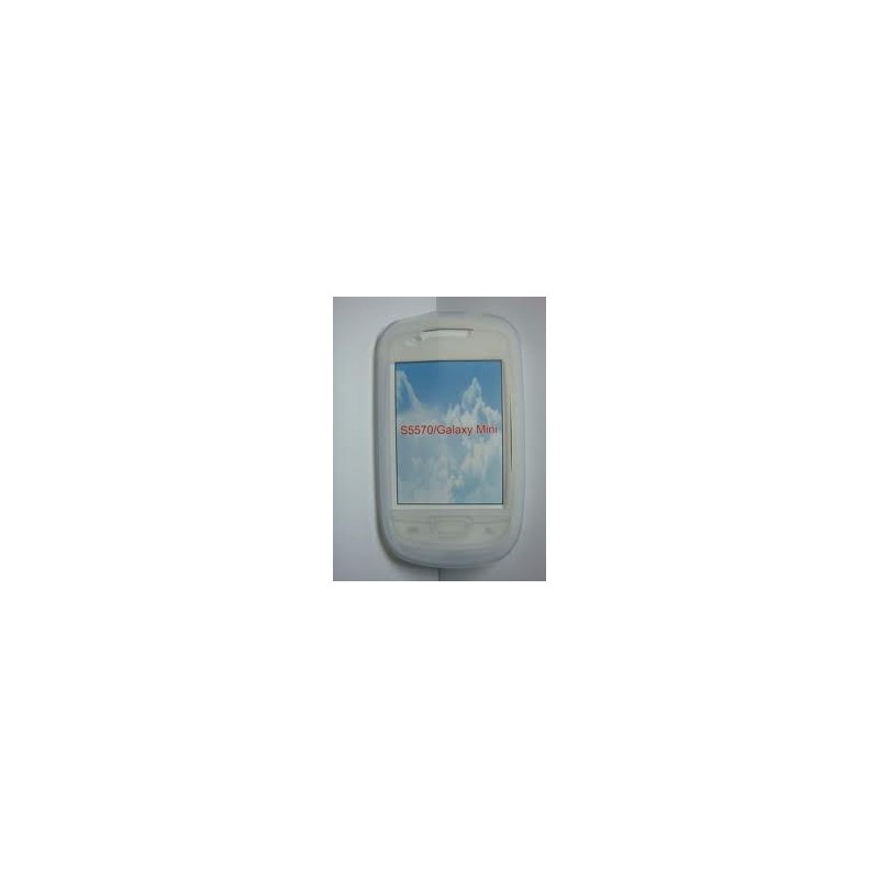 Husa Silicon Samsung Galaxy Mini S5570 Alba