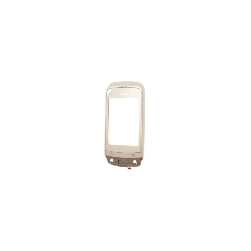 Touchscreen cu rama Nokia C2-02, C2-03 Alba sau Neagra