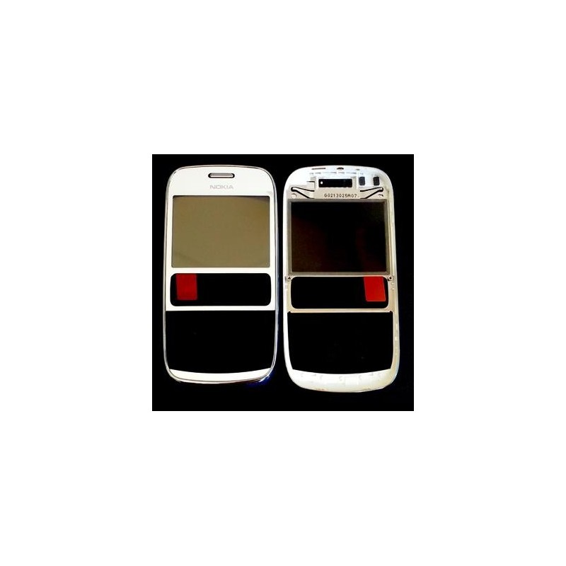 Carcasa Nokia Asha 302 fata alba, white