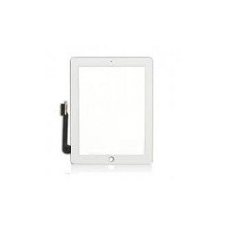 TouchScreen iPad 3 iPad 4 ecran, geam Alb Sau Negru sticla