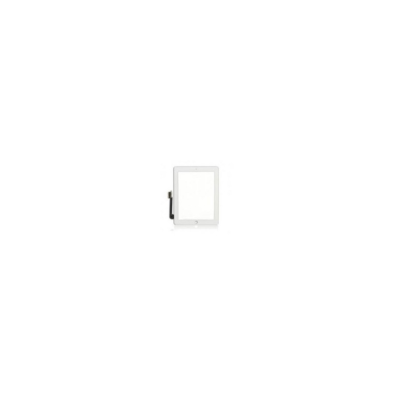 TouchScreen iPad 3 iPad 4 ecran, geam Alb Sau Negru sticla