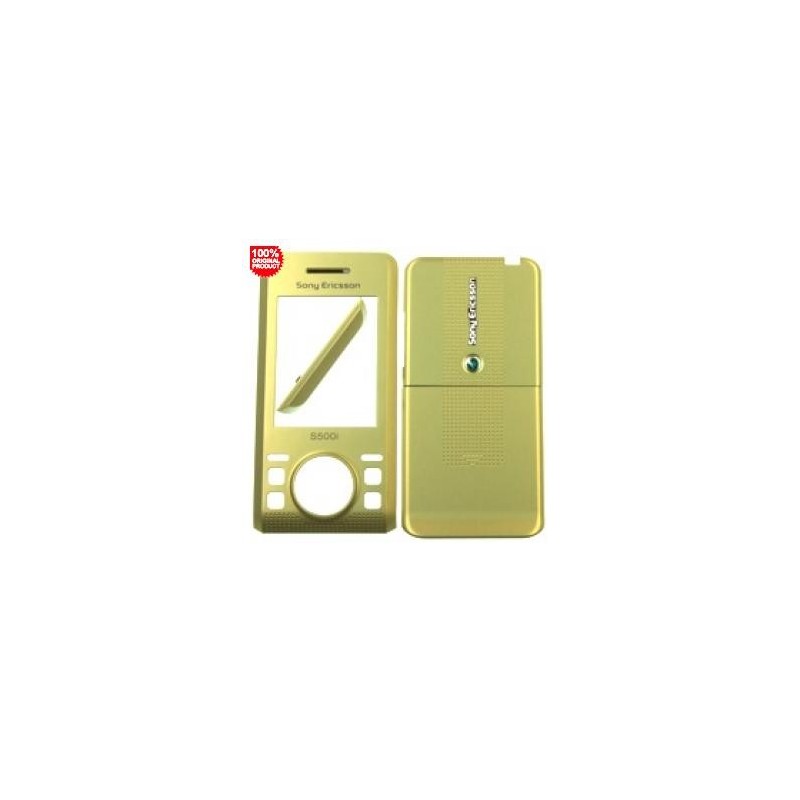 SONY ERICSSON S500i SET 4 PIESE GALBENA
