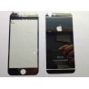 Folie protectie display de sticla antisoc gold Iphone 6