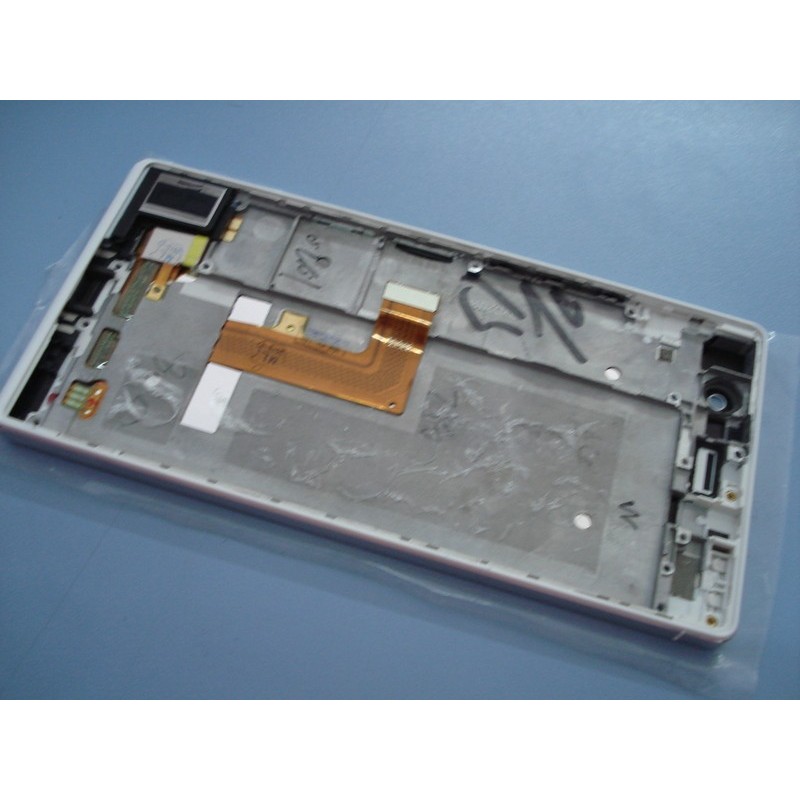 Modul complet touchscreen cu display Huawei Ascend P7 alb