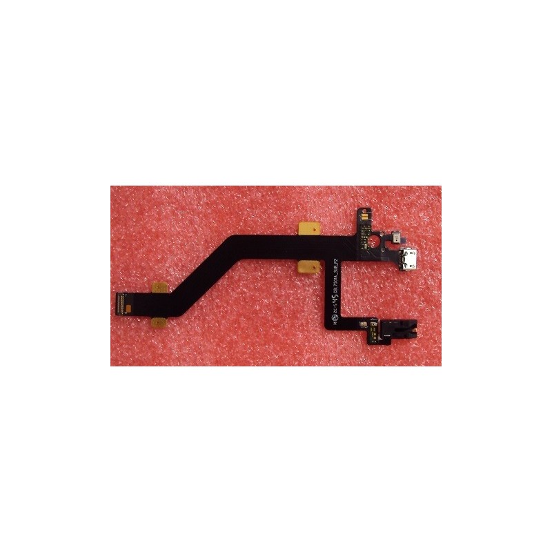 Flex Allview X2 Soul Pro conector FPC cu microfon, jack si mufa USB