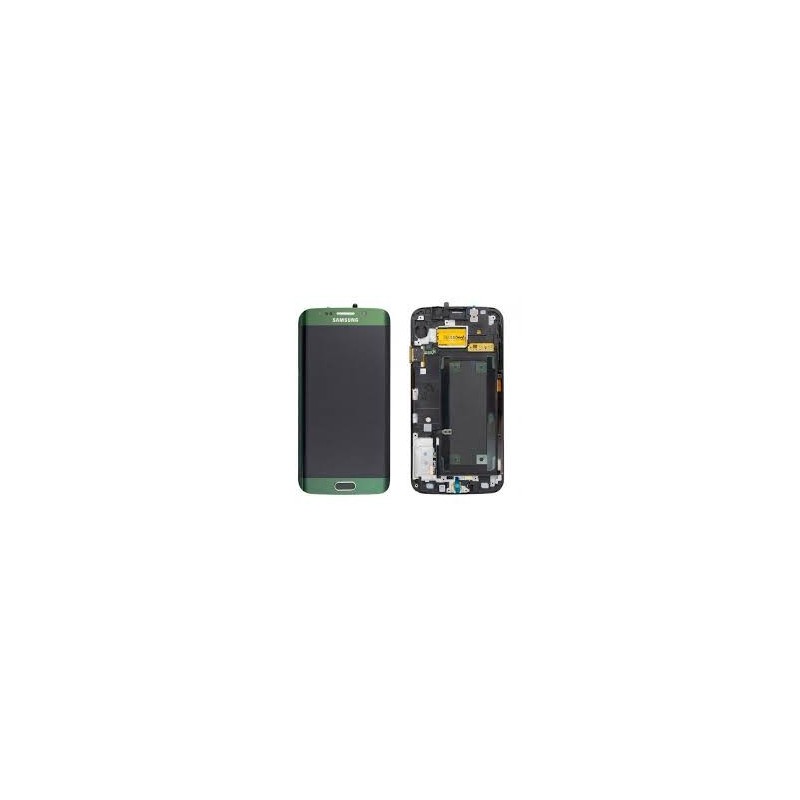 Display Samsung S6 Edge G925F green 72H