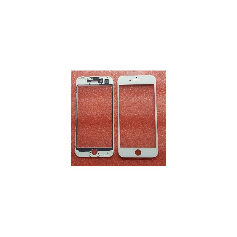 Sticla cu Oca iPhone 7 Plus Alb