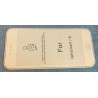 Folie protectie display de sticla 5D antisoc Alb iPhone 7, iPhone 8