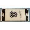 Folie protectie Samsung J5 2017 display de sticla 5D antisoc Negru